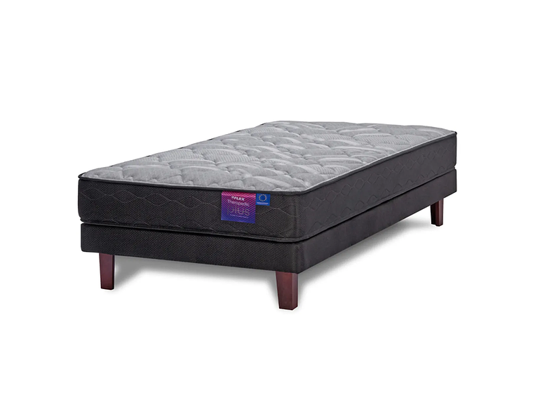 CAMA EUROPEA FLEX THERAPEDIC PLUS BOX 1.5 PLAZAS 1