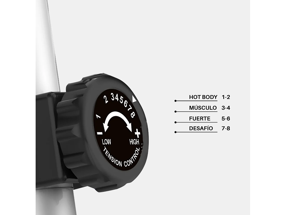 BICICLETA PWRFITNESS CAPACIDAD 120 KG MAGNETICA PWRTFITNESS 3