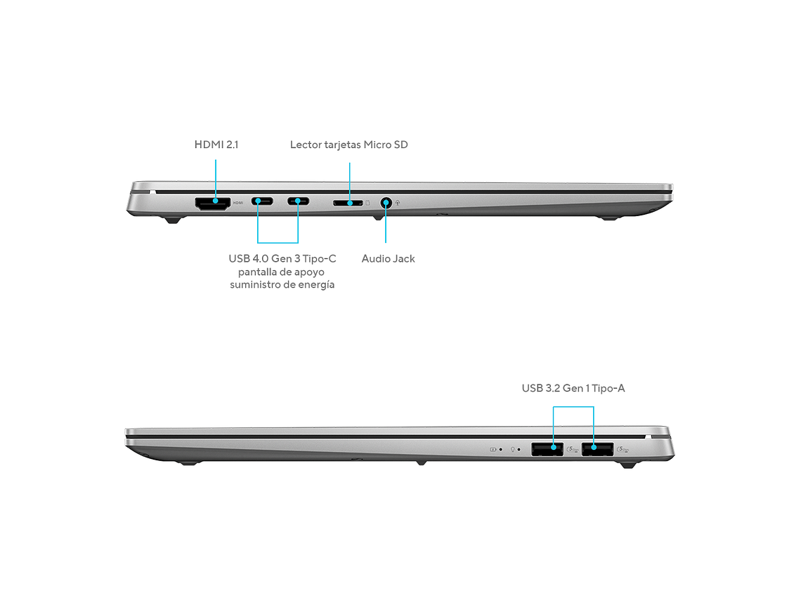 NOTEBOOK ASUS VIVOBOOK S 15 SNAPDRAGON X 16GB RAM 512GB SSD 2