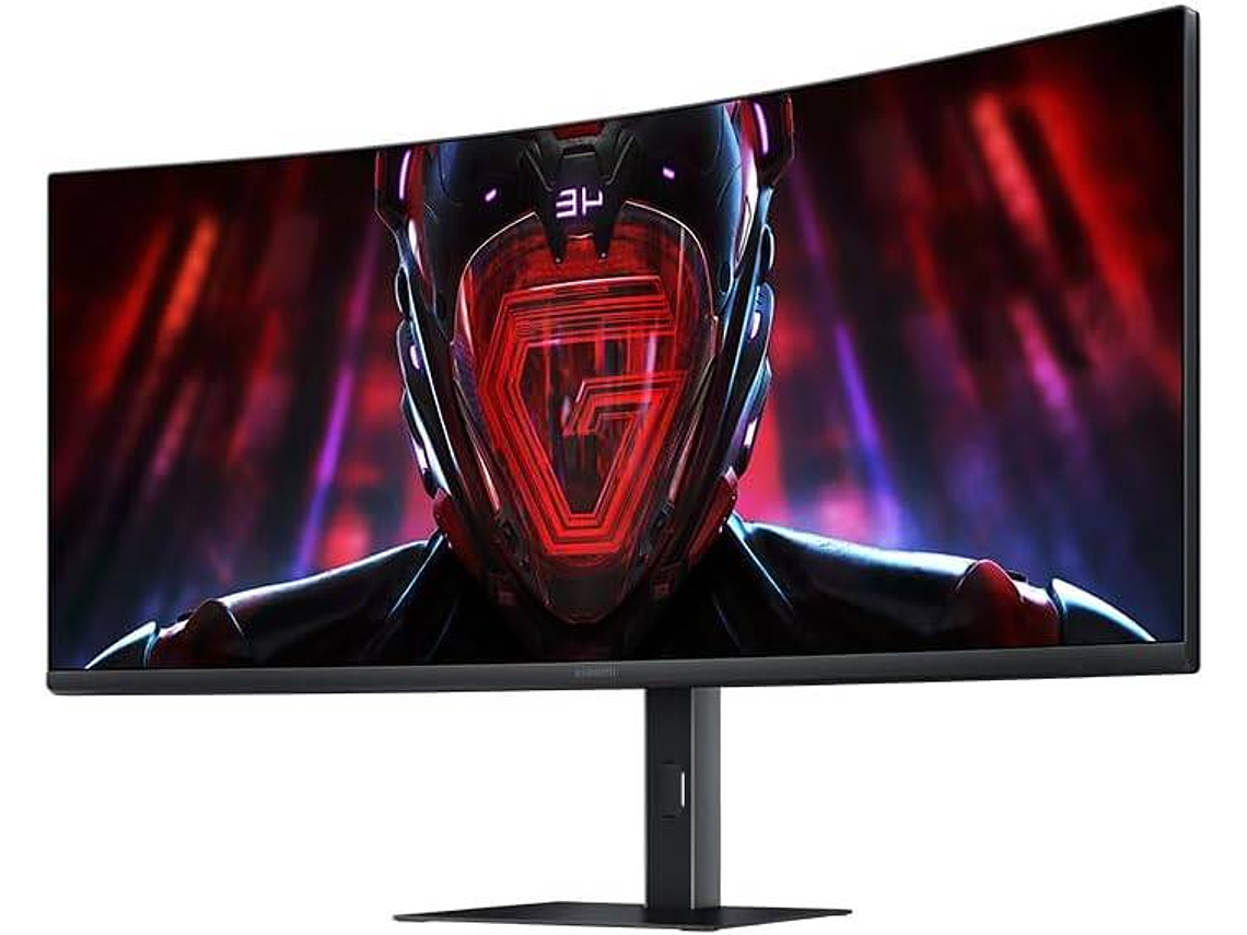 MONITOR GAMER CURVO LED XIAOMI G34WQI 1500R 34' WQHD 180HZ DP X2 HDMI X2 FREESYNC PREMIUM 1