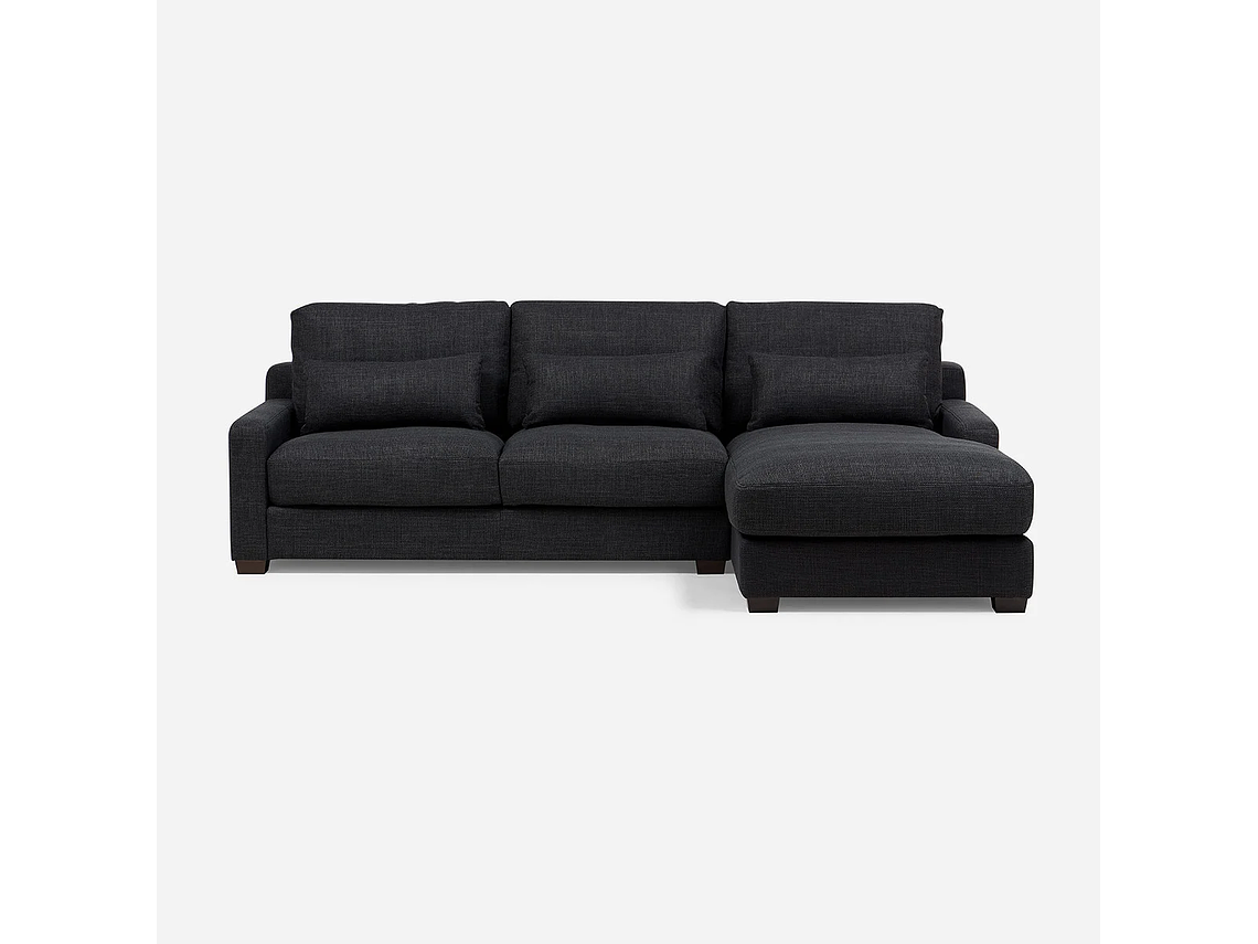 SOFÁ SECCIONAL DERECHO SOROA SMALL TELA CHARCOAL 1