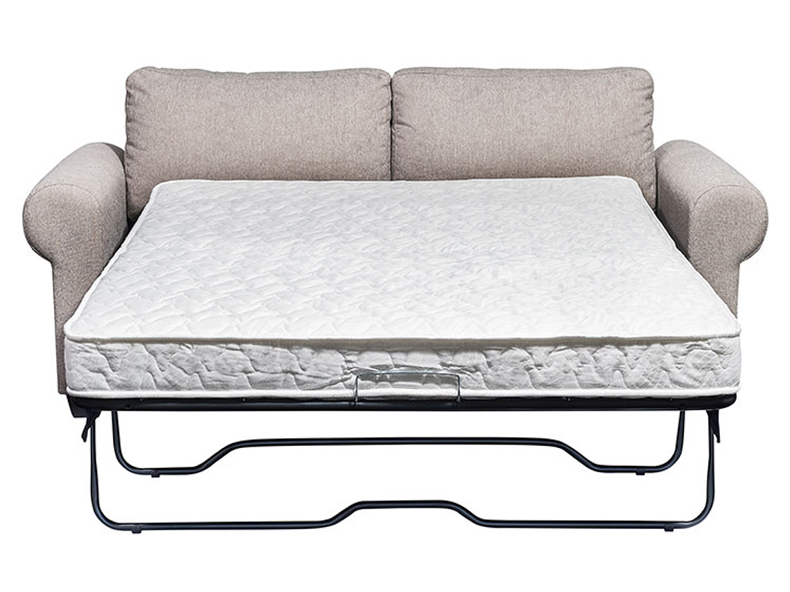 SOFÁ CAMA ROSEN LOUISE CENIZA 3 CUERPOS 3