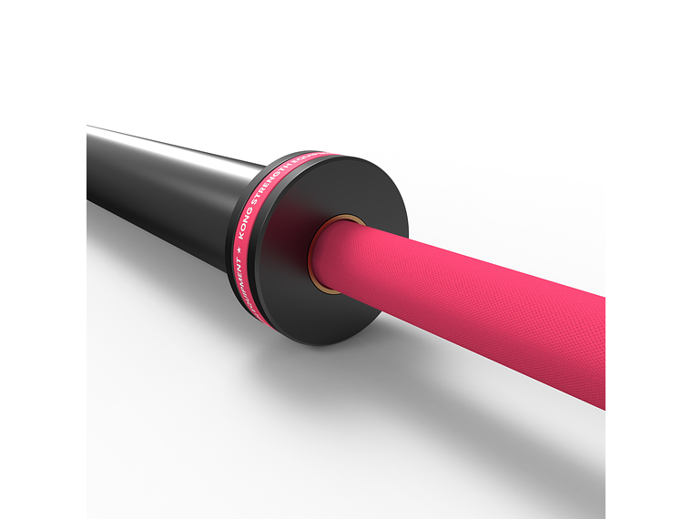 Barra Olímpica Cerakote Pink 15kg | KONG 6