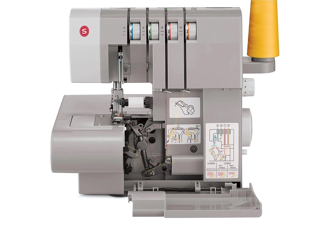 MAQUINA DE COSER OVERLOCK SINGER 14HD854 HEAVY DUTY 3