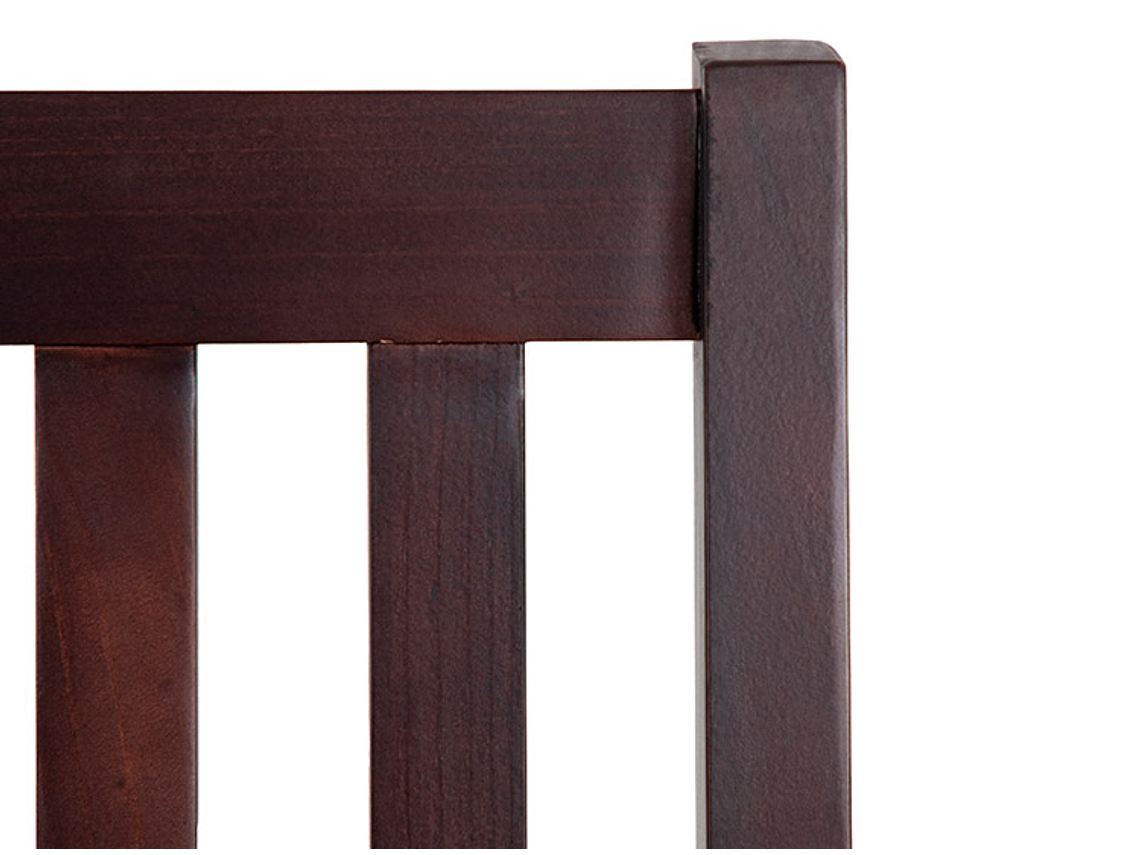 JUEGO DE COMEDOR CIC ÑUBLE 4 SILLAS CHOCOLATE BEIGE 6