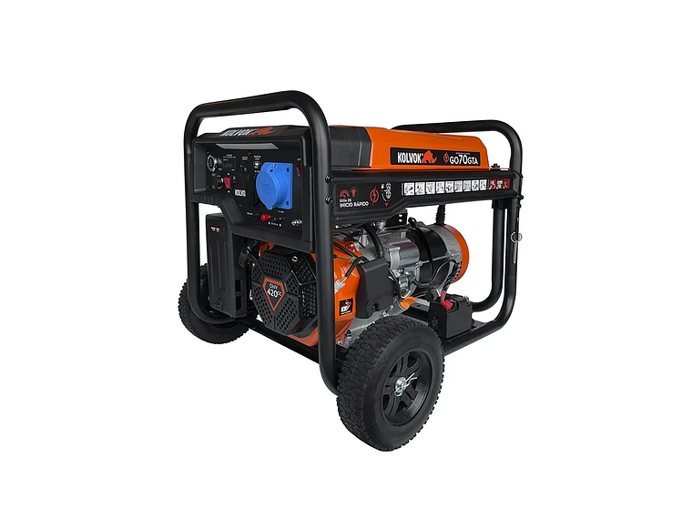 GENERADOR MONOFÁSICO KOLVOK GO70GTA 6.5 KVA GASOLINA 1