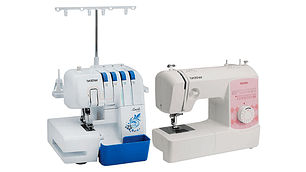 COMBO BROTHER OVERLOCK 3534 + MAQUINA DE COSER XB2500