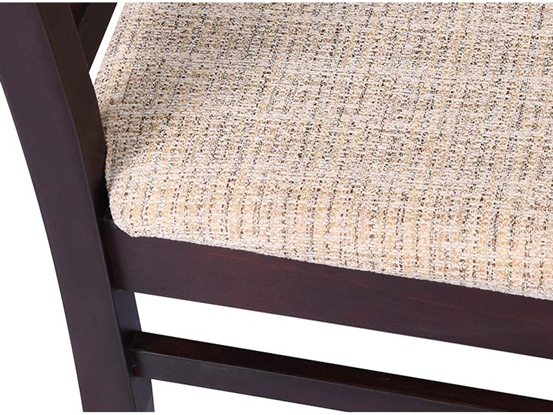 JUEGO DE COMEDOR CIC ÑUBLE 4 SILLAS CHOCOLATE BEIGE 10