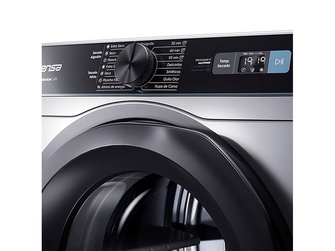 SECADORA DE ROPA POR VENTILACIÓN MADEMSA PREMIUM CARE PRO 9D 9KG GRIS 7