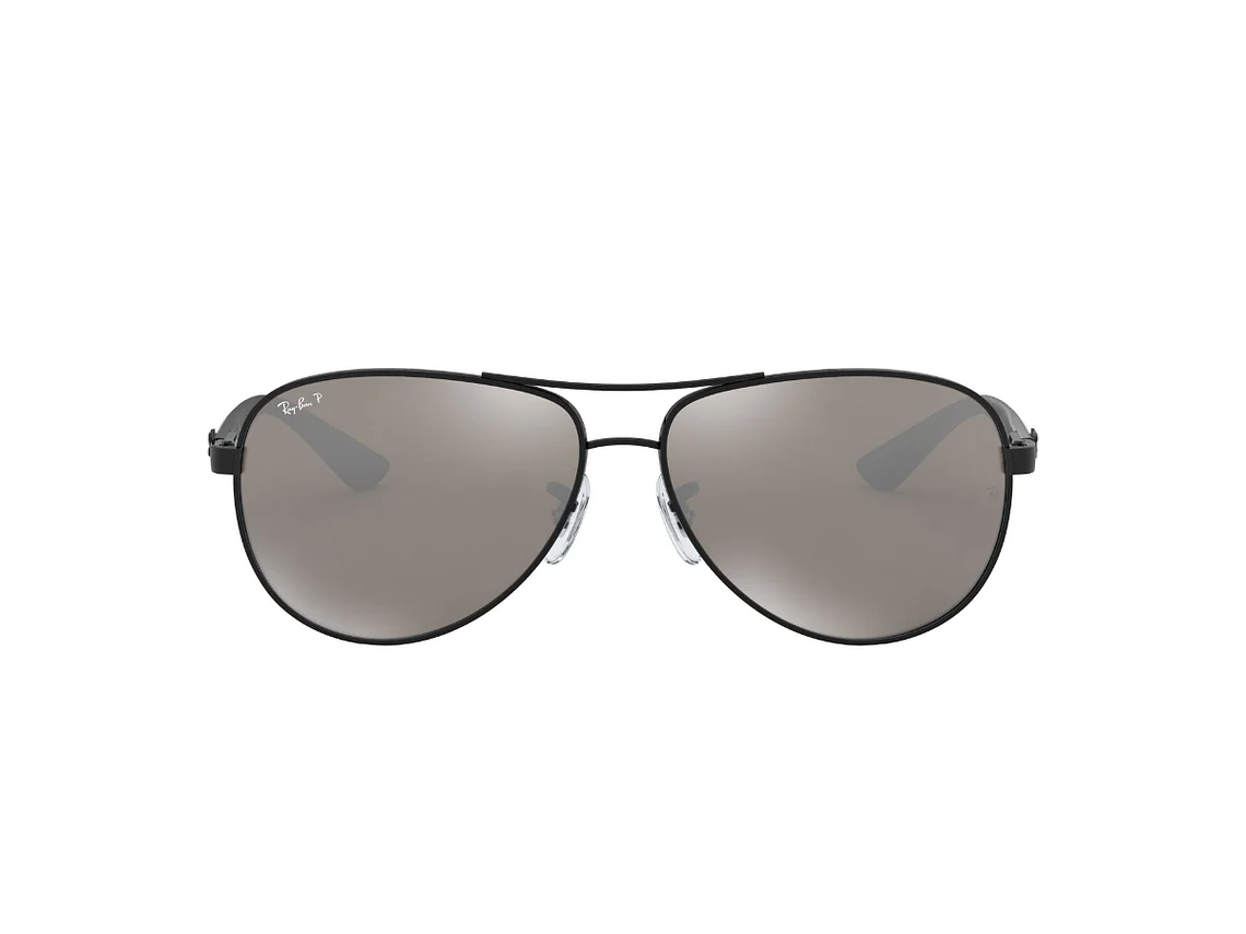 LENTES DE SOL NEGRO ESPEJADOS POLARIZADOS RAY-BAN 2