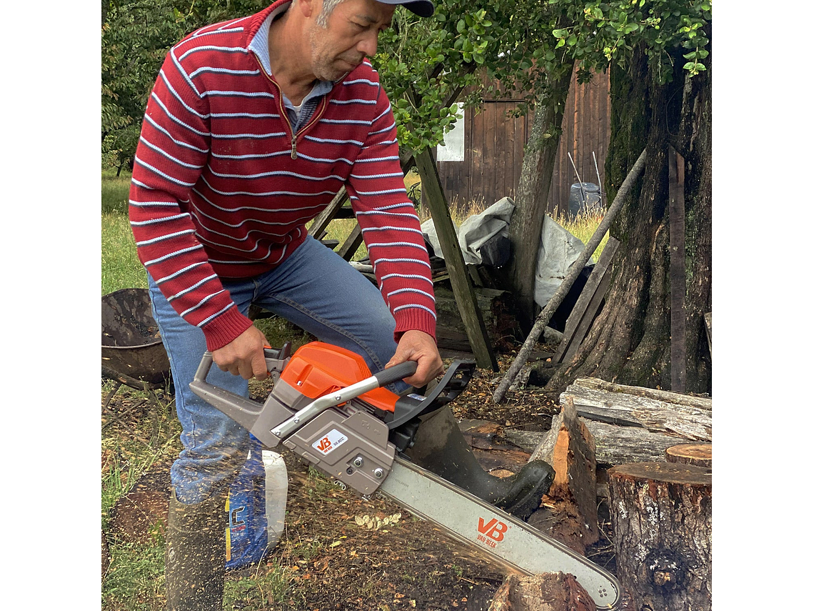 MOTOSIERRA VAN BEEK VB-50 GASOLINA 50.8 CC 2.99 HP ESPADA 50.8 CM 2