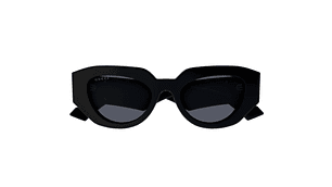 LENTES DE SOL NEGRO SUSTENTABLE GUCCI
