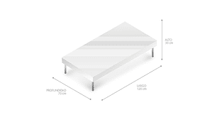 MESA DE CENTRO CLAVIJO DESIGN ITALIA