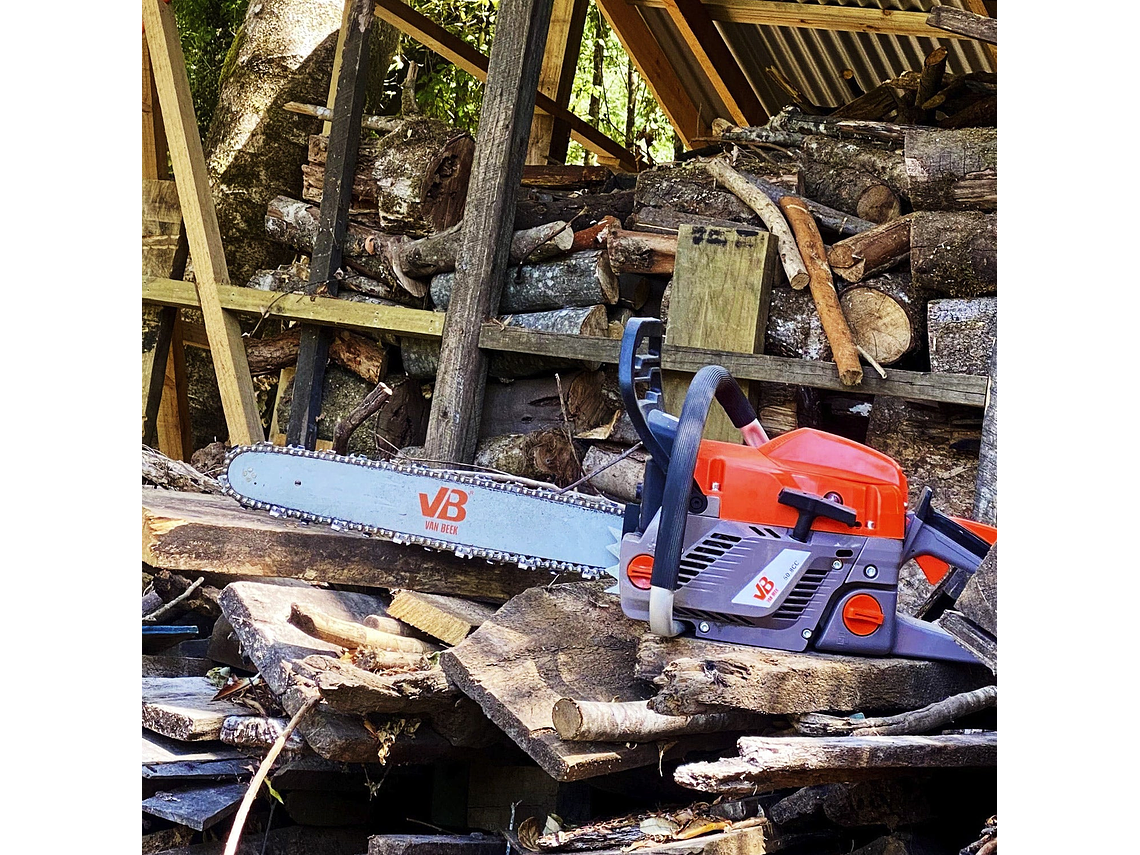 MOTOSIERRA VAN BEEK VB-50 GASOLINA 50.8 CC 2.99 HP ESPADA 50.8 CM 3