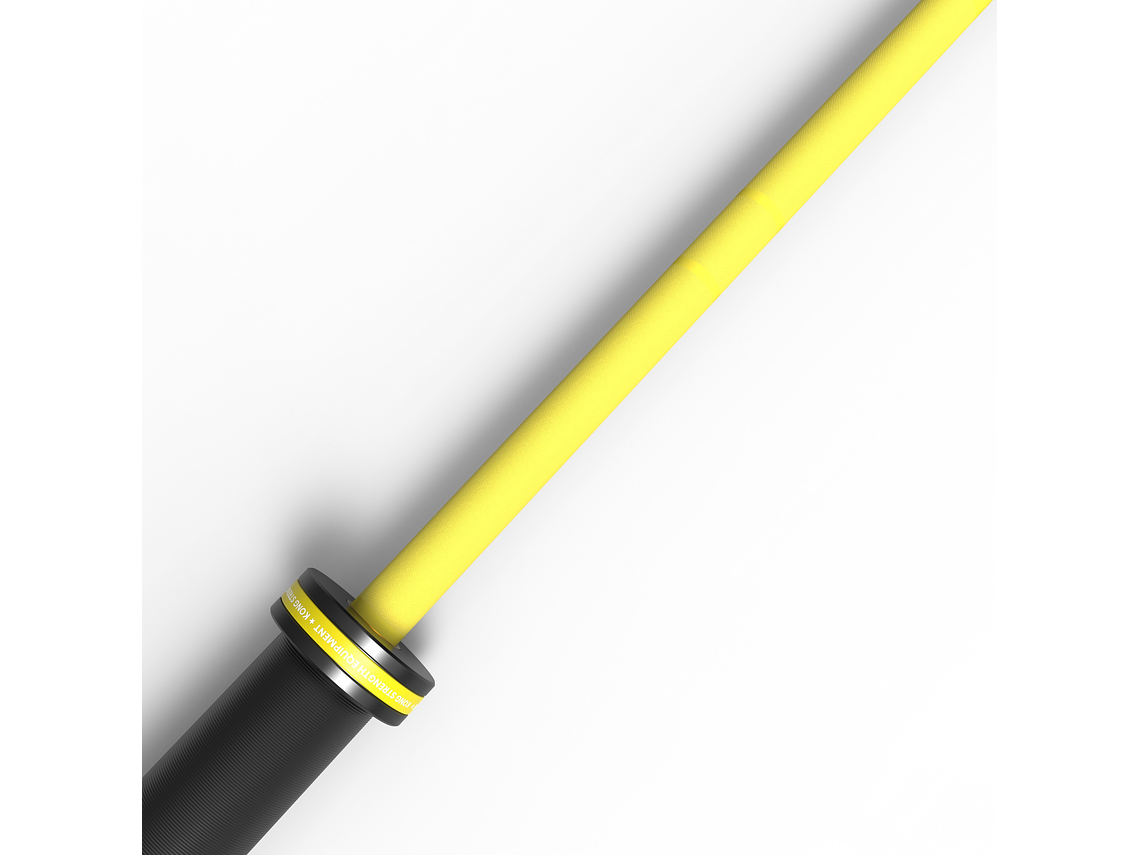 Barra Olímpica Cerakote Amarillo 15kg | KONG 6