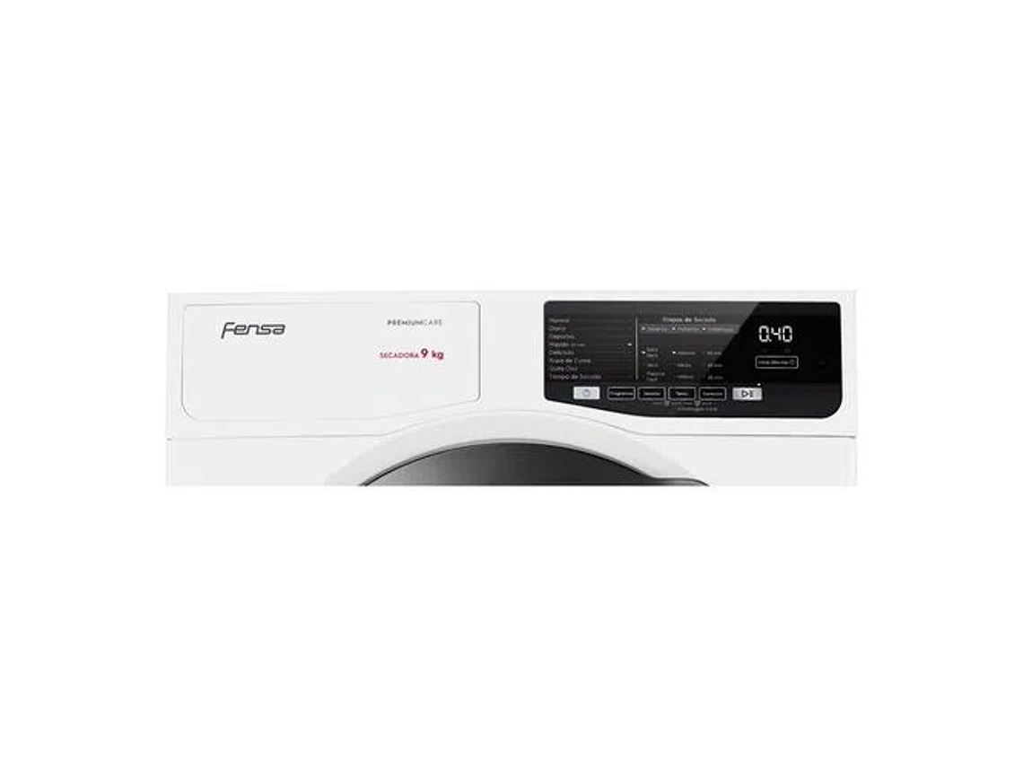 SECADOR ROPA 9KG FENSA FRONTAL PREMIUM CARE 9D BLANCA 2