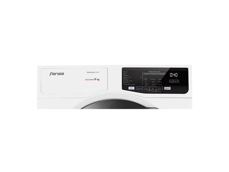 SECADOR ROPA 9KG FENSA FRONTAL PREMIUM CARE 9D BLANCA 2