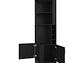 BAR FMFURNITURE ESQUINERO SOPORTE COPAS FM 001N NEGRO - Miniatura 1