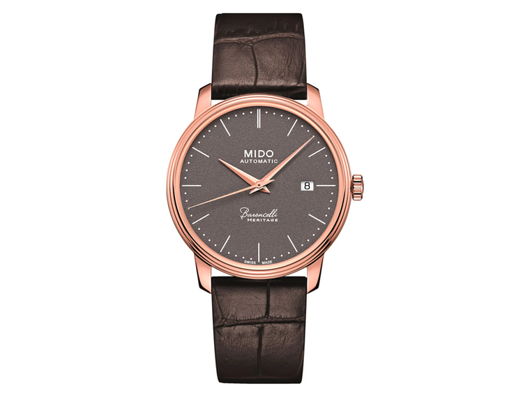 RELOJ MIDO BARONCELLI III HERITAGE CUERO 1