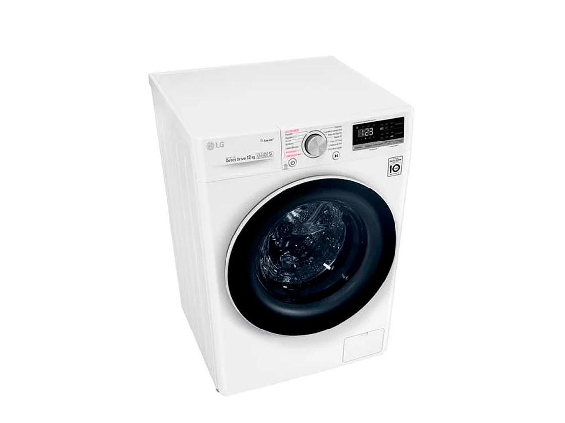 LAVADORA CARGA FRONTAL LG WM12WVC4S6 12KG BLANCO 1