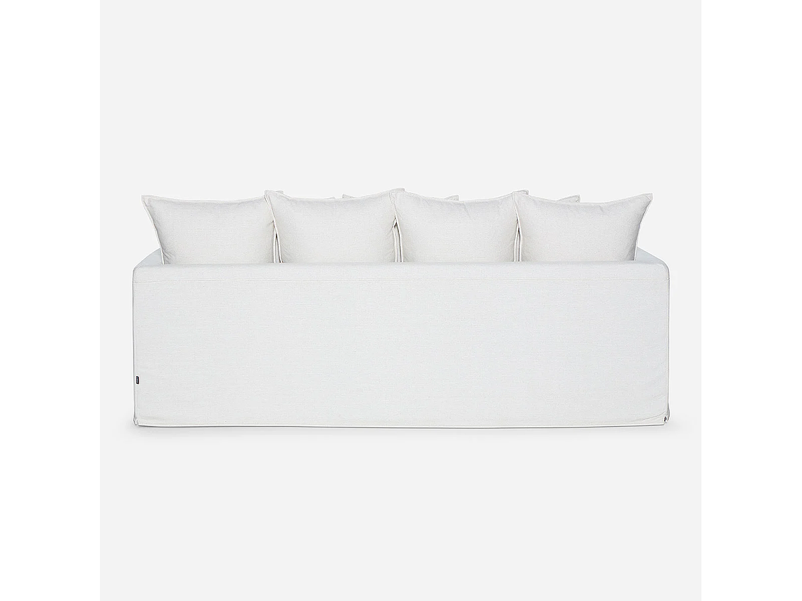 SOFÁ ROSEN 3 CUERPOS / TABLERO TERCIADO MARFIL GABON TELA 2