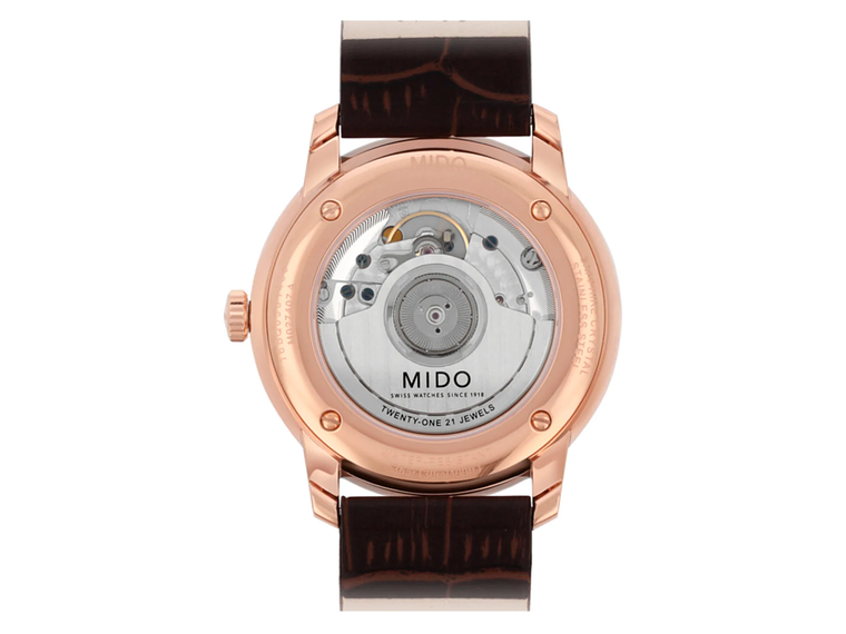 RELOJ MIDO BARONCELLI III HERITAGE CUERO 2