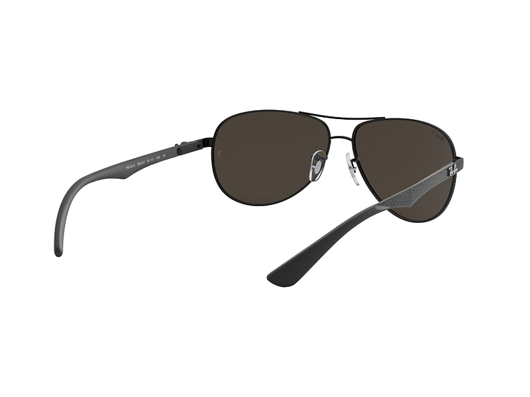 LENTES DE SOL NEGRO ESPEJADOS POLARIZADOS RAY-BAN 7