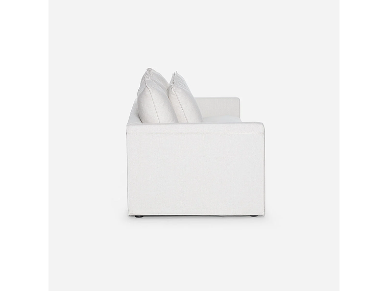 SOFÁ ROSEN 3 CUERPOS / TABLERO TERCIADO MARFIL GABON TELA 3