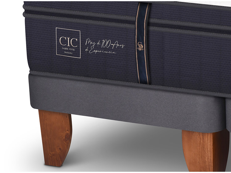 CAMA EUROPEA CIC GRAND PREMIUM SUPER KING + RESPALDO TAMESIS 3