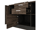 BUFFET TUHOME HOME OFF SOFT 14 PUERTAS 2 CAJONES NEGRO - Miniatura 10