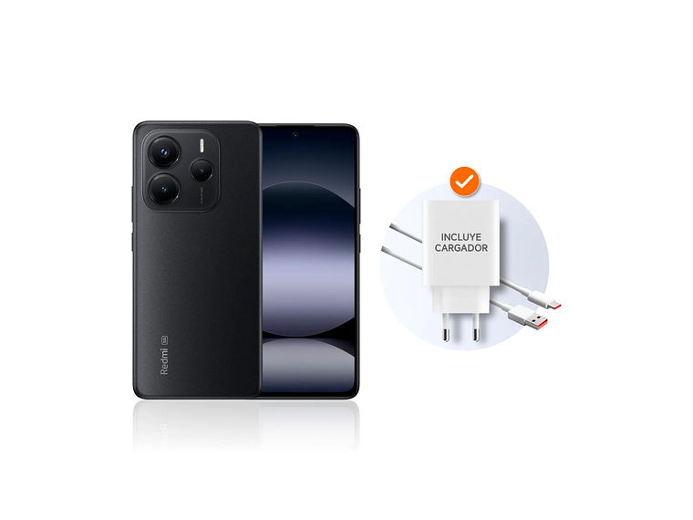 KIT CELULAR REDMI REDMI NOTE 14 5G 256GB MIDNIGHT BLACK + XIAOMI SOUND POCKET 5W 8