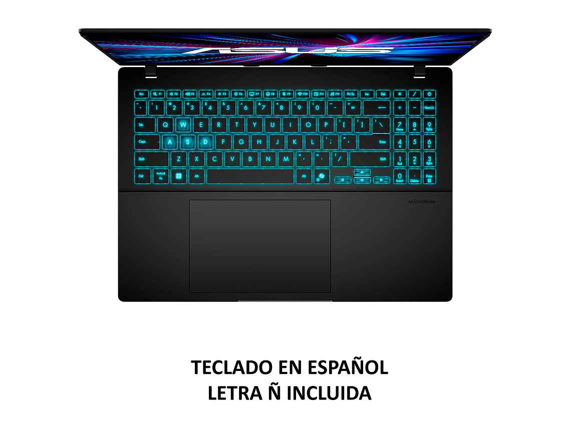 NOTEBOOK ASUS GAMING V16 V3607VU-RP222W INTEL CORE I7 16 GB RAM 512 GB SSD NVIDIA RTX 4050 16