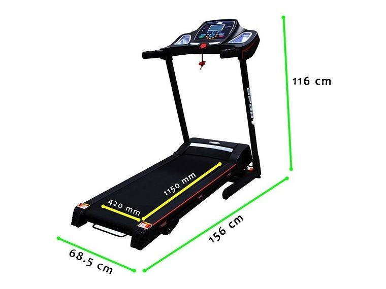 CAMINADORA ELECTRICA PROFESIONAL CENTURFIT 2.5HP PLEGABLE 8