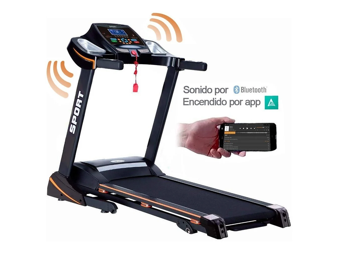 CAMINADORA ELECTRICA PROFESIONAL CENTURFIT 2.5HP PLEGABLE 9