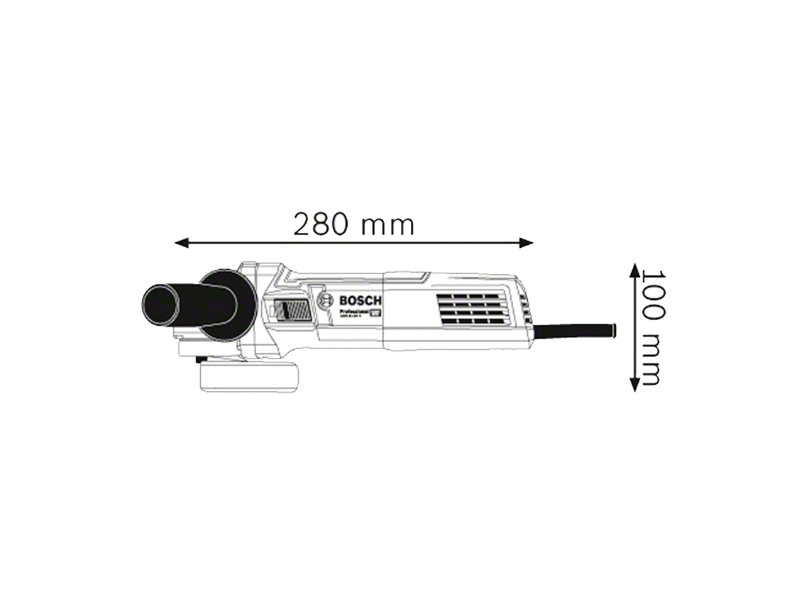 ESMERIL BOSCH ANGULAR 7' GWS 25-180 VULCANO 2500 W 4