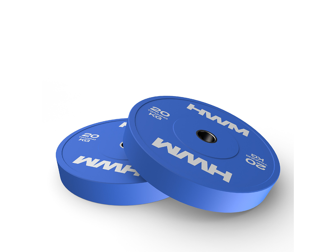 Par Bumper Plates Full Color 20kg | HWM® 3