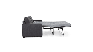 SOFÁ CAMA DREAM 3 CUERPOS TELA CHARCOAL