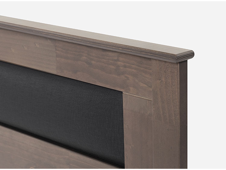 JUEGO DE DORMITORIO ROSEN CAMA EUROPEA AUTONOMY LAND PB BD 2 PLAZAS + SET FERRARA GRIS 5