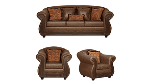 JUEGO DE LIVING 3 1 1 ESTAMBUL CAFÉ