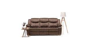 SILLÓN VYS SPA ELECTRABROWN 3 CUERPOS ACERO CAFE ELECTRA BROWN ELECTRICO + USB CELULAR