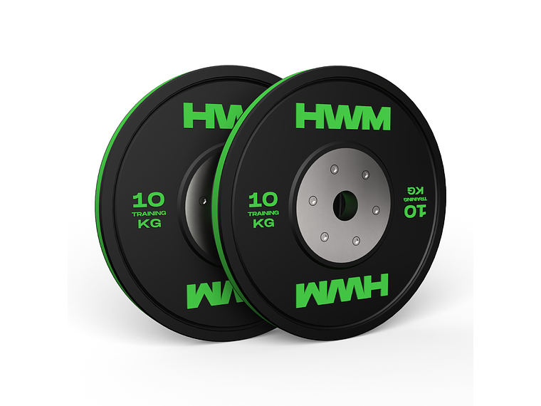 Par Bumper Plates Color Stripe 10kg | HWM 1