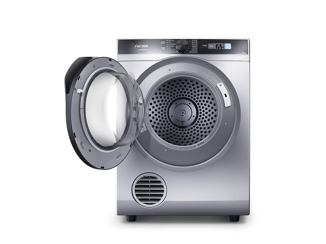 SECADORA DE ROPA FENSA 9KG FRONTAL PREMIUM CARE PRO 9D GRIS 3