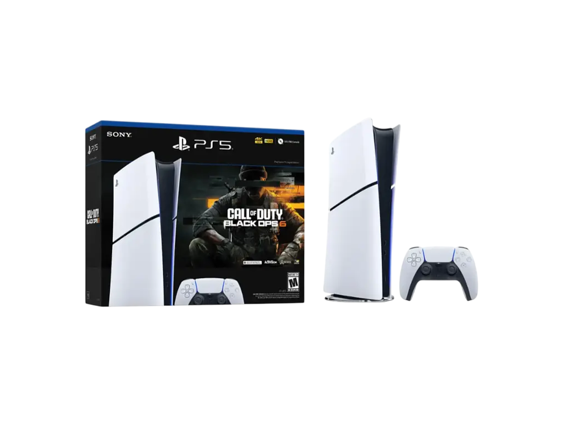 CONSOLA PS5 SLIM EDICIÓN DIGITAL + CALL OF DUTY BLACK OPS 6 1