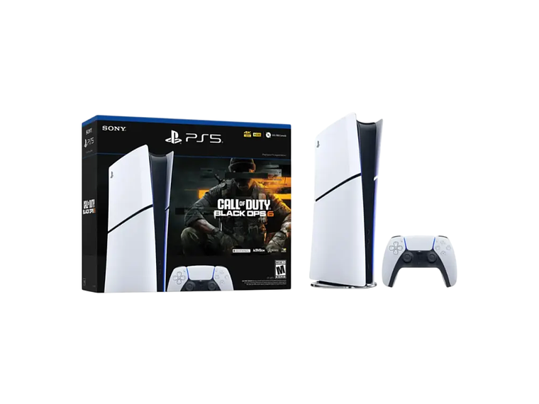CONSOLA PS5 SLIM EDICIÓN DIGITAL + CALL OF DUTY BLACK OPS 6 1
