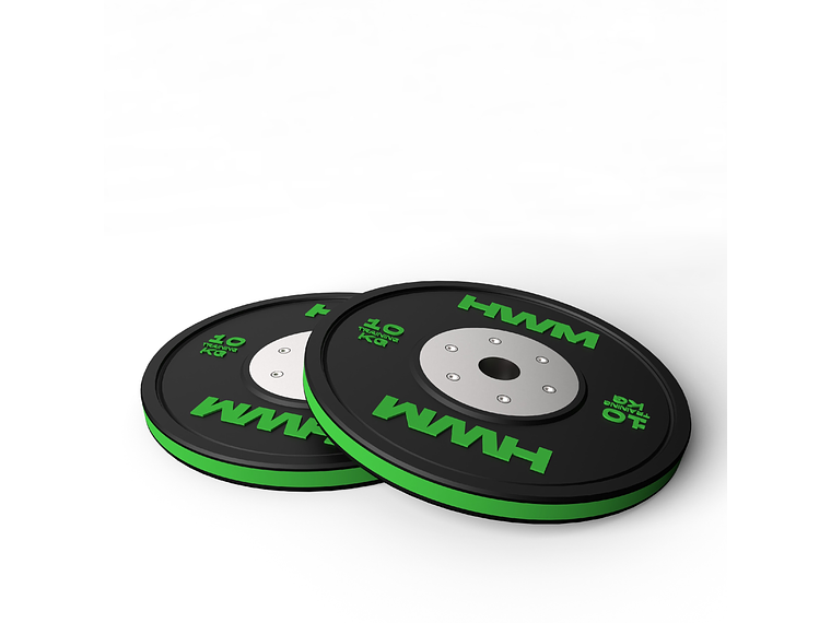 Par Bumper Plates Color Stripe 10kg | HWM 2