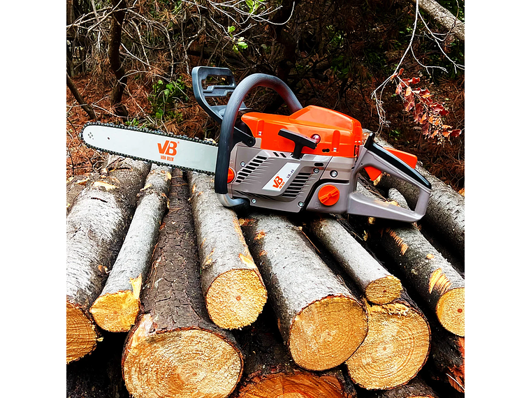 MOTOSIERRA VAN BEEK VB-45 GASOLINA 45 CC 2.72 HP ESPADA 45.72 CM 2