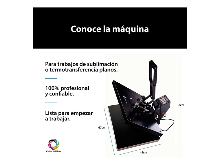 ESTAMPADORA PLANA POLERAS SUBLIMACIÓN 40X60 PLANCHA PREMIUM 3