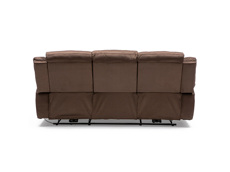 SILLÓN VYS SPA ELECTRABROWN 3 CUERPOS ACERO CAFE ELECTRA BROWN ELECTRICO + USB CELULAR 3
