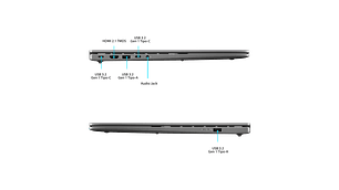 NOTEBOOK ASUS VIVOBOOK S16 M3607HA-RP067W AMD RYZEN 9 16GB RAM 512GB SSD 16”