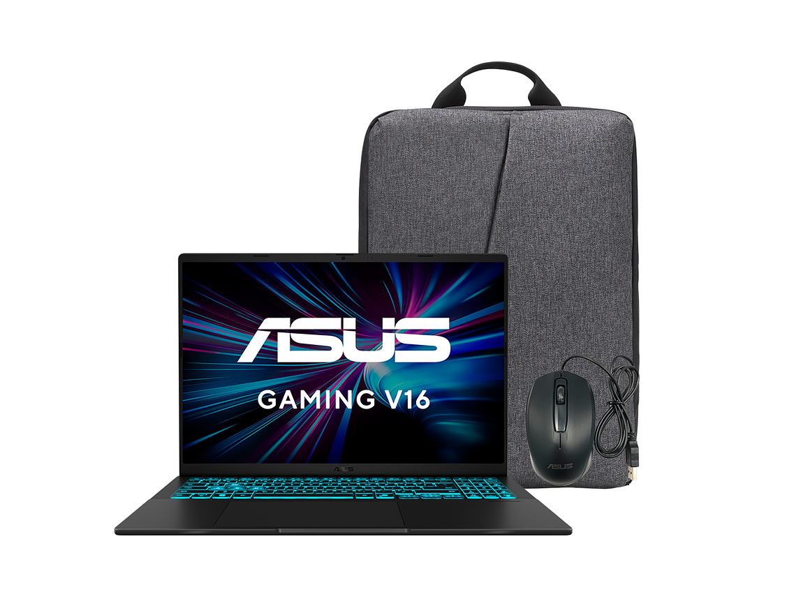 NOTEBOOK ASUS GAMING V16 INTEL CORE 5 16GB RAM 512GB SSD RTX 4050 8